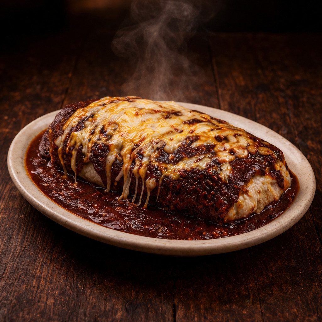Burrito a La Mole.