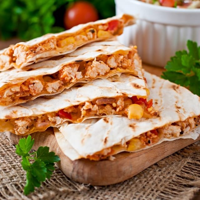 Meat Quesadilla.