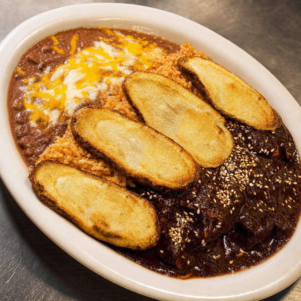 Chicken Mole Poblano.