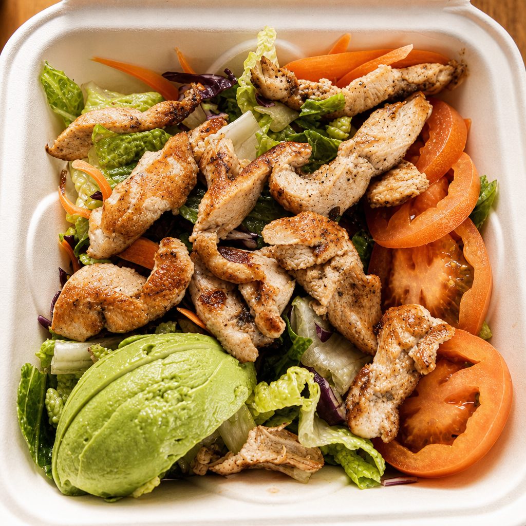 Grilled Chicken Salad.