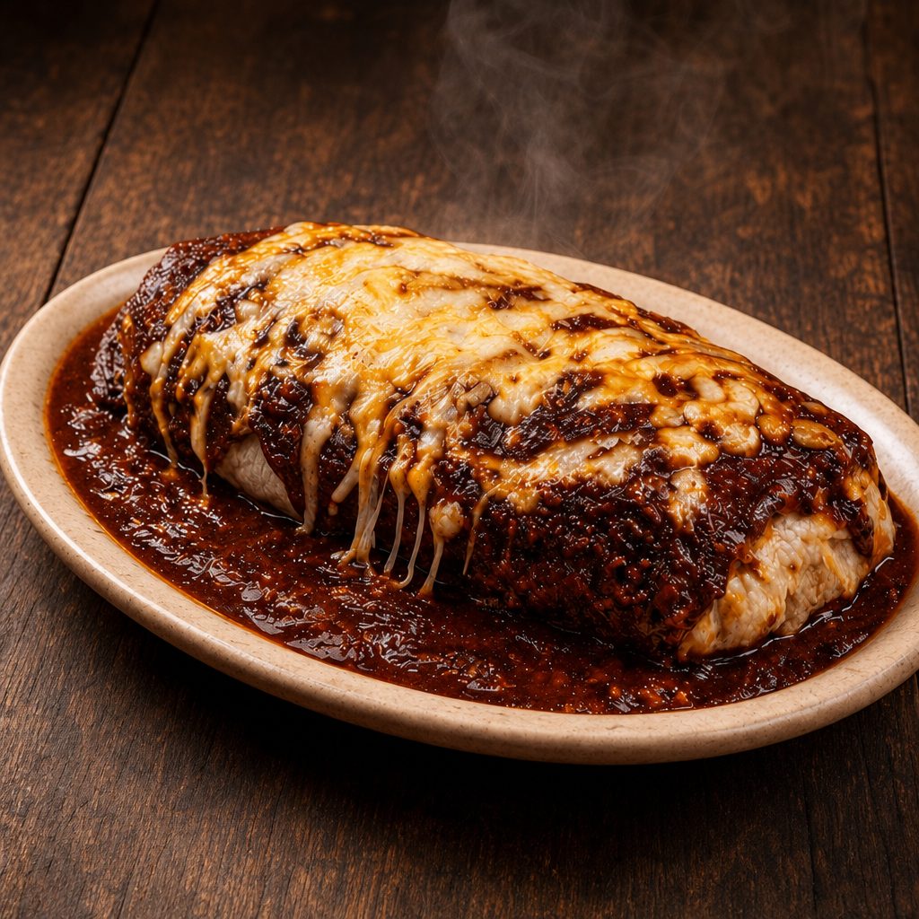 Burrito a La Mole.