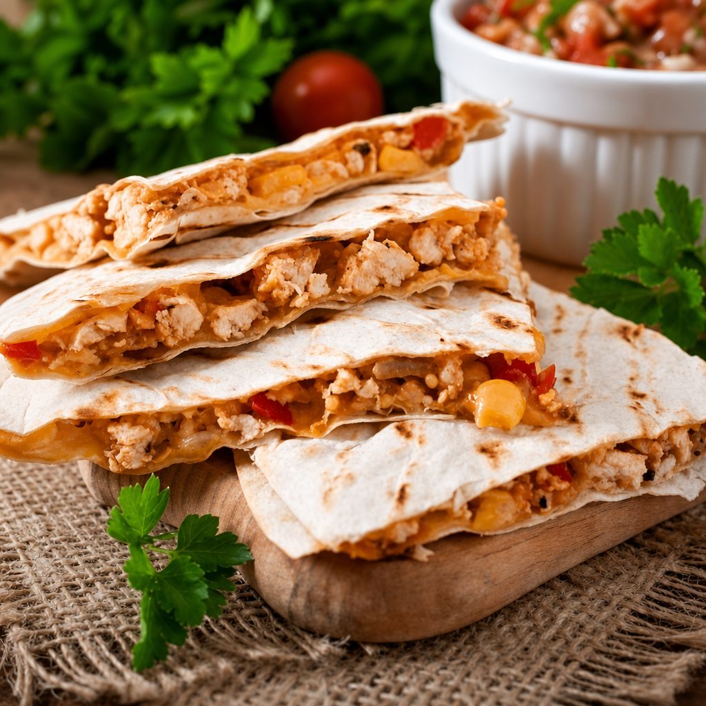 Meat Quesadilla.