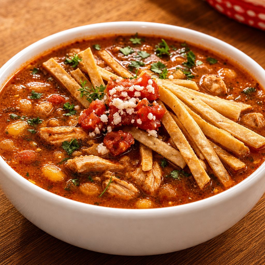 Chicken Tortilla Soup.