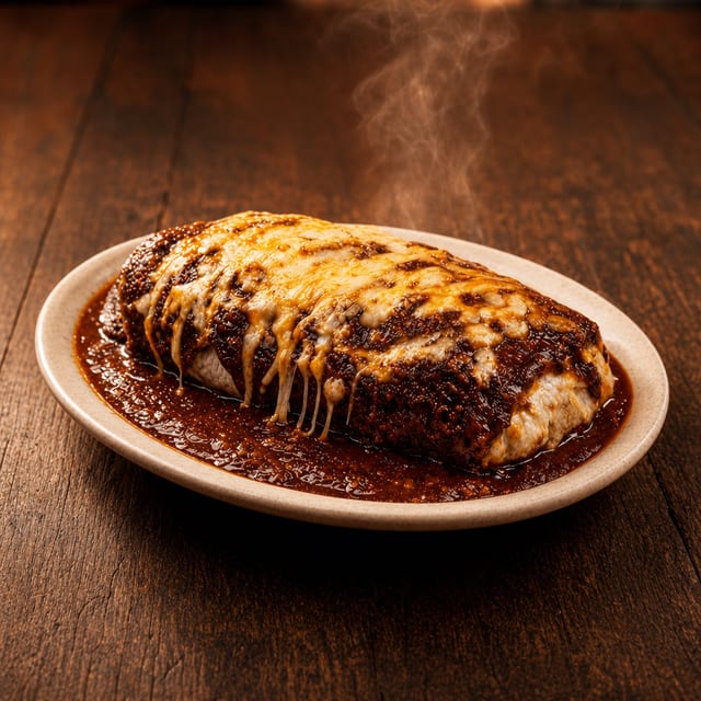 Burrito a La Mole.