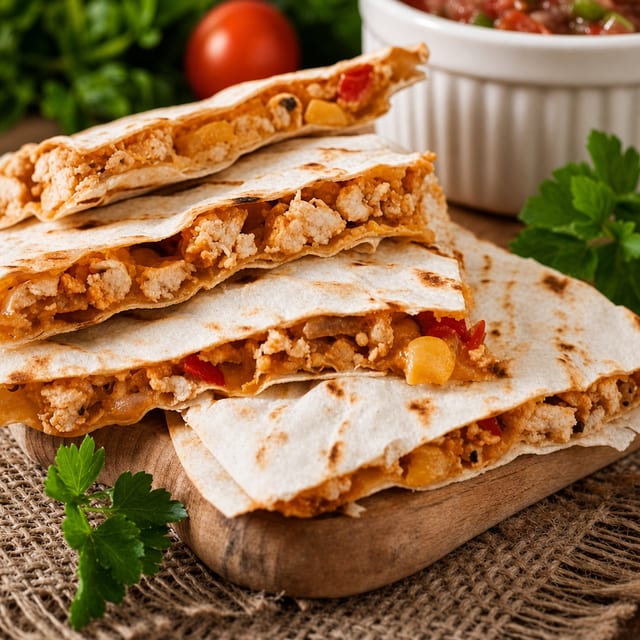 Meat Quesadilla.