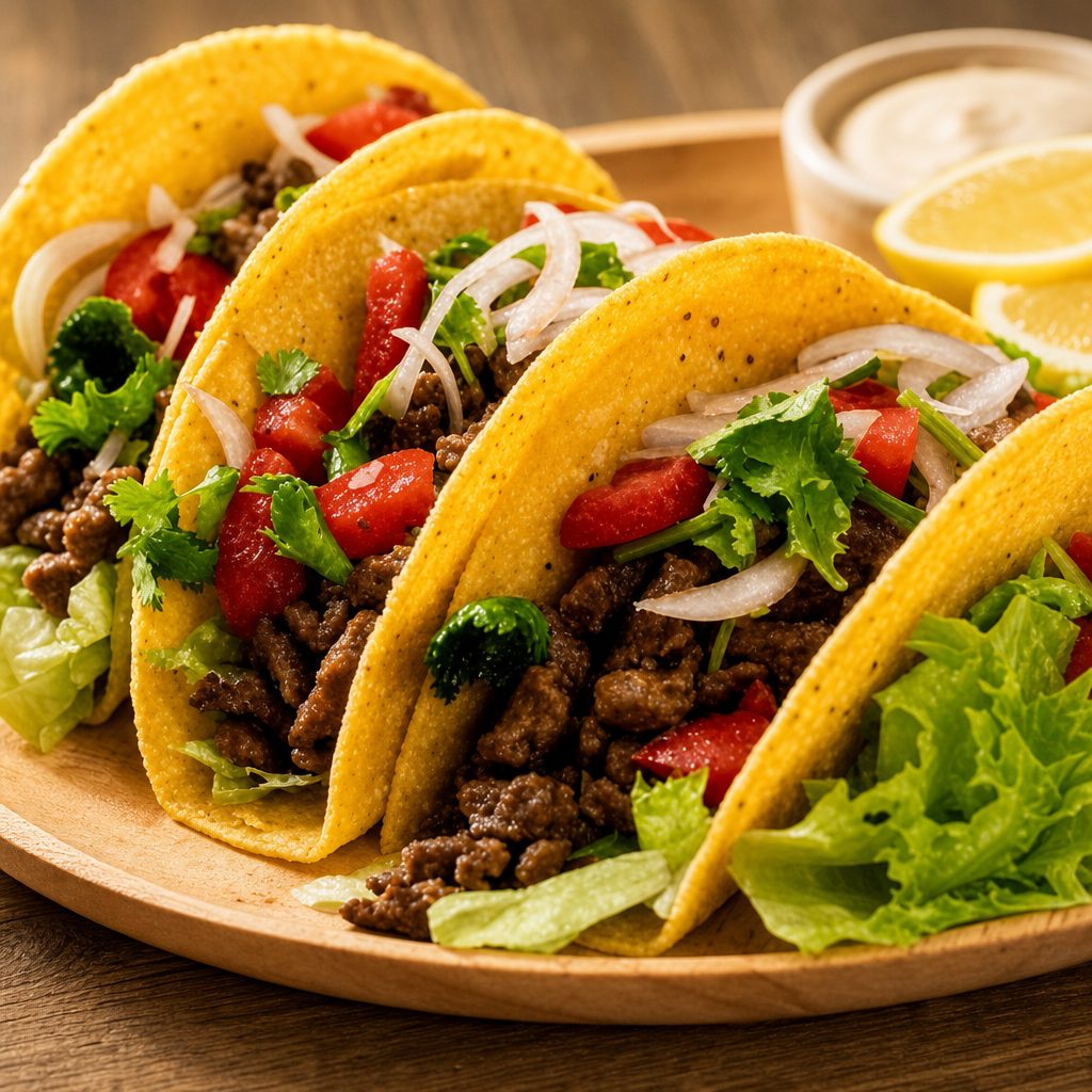 Regular Meat Taco.