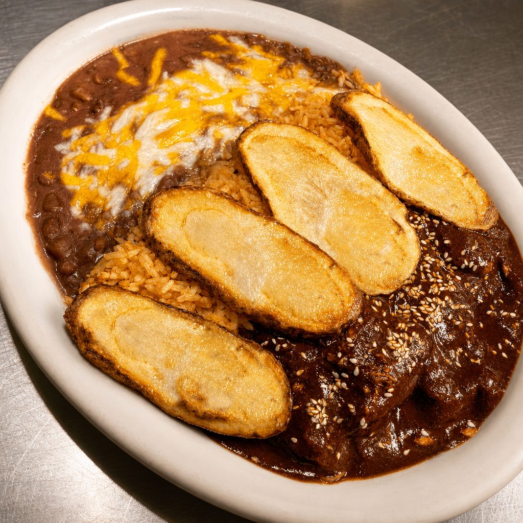Chicken Mole Poblano.