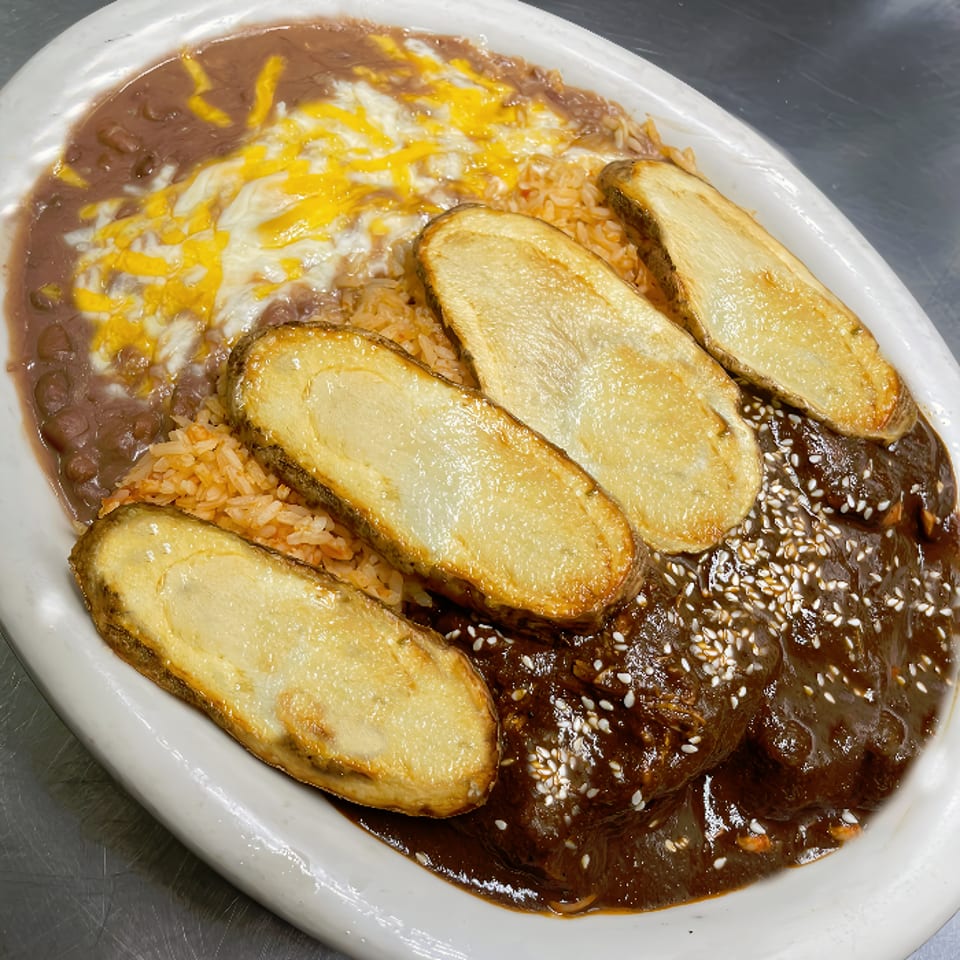 Chicken Mole Poblano.